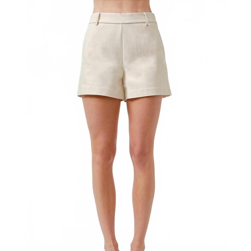 NEW MAUDE CLUB women's harper shorts in ivory